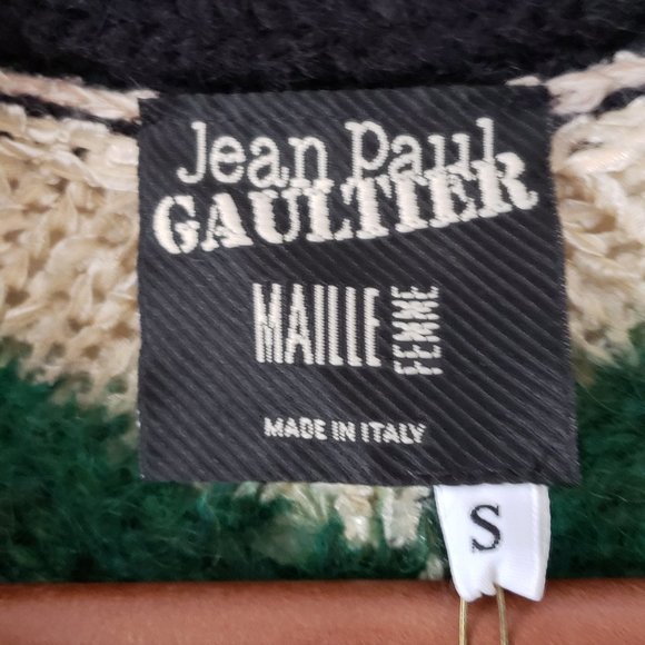 New - Jean Paul Gaultier "Tessuto" Long Cardigan - Picture 5 of 7